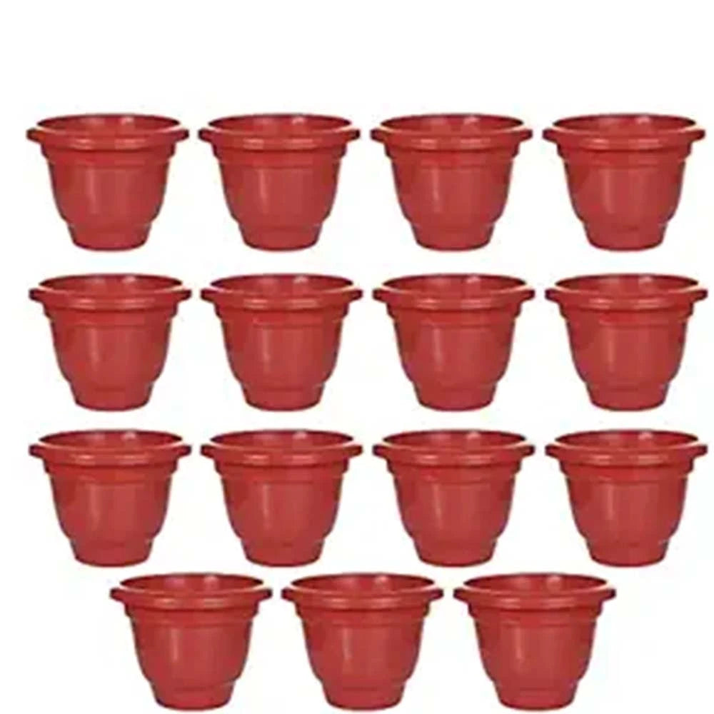 Colour Pots For Plant 10 inch set of 6