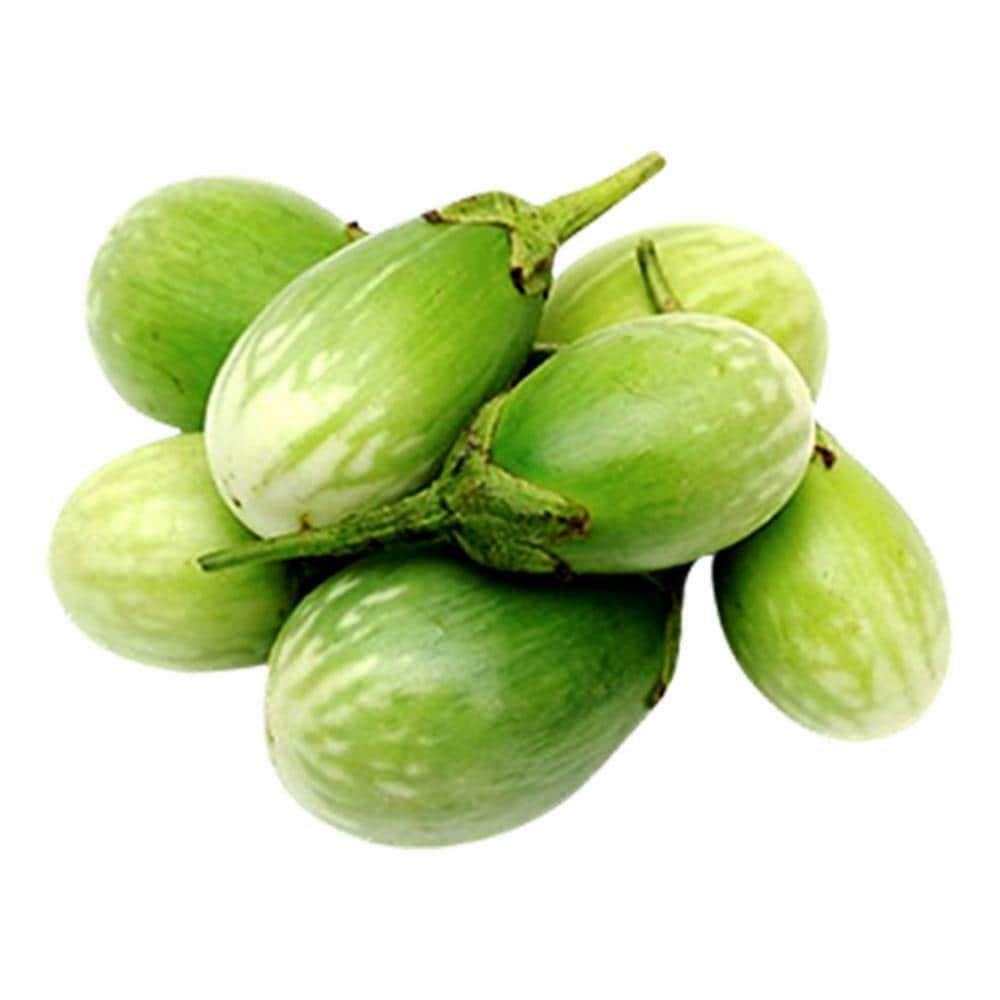 Green Round Brinjal (Desi Vegetable Seeds) ( Vankaya )