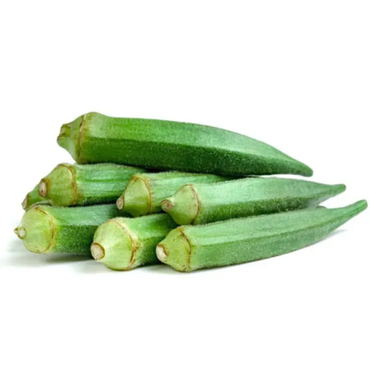 Green Throne Okra (Benda) Desi Vegetable Seeds