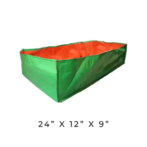 HDPE Rectangular Size Grow Bag – 24x12x9 Inches – 240 GSM