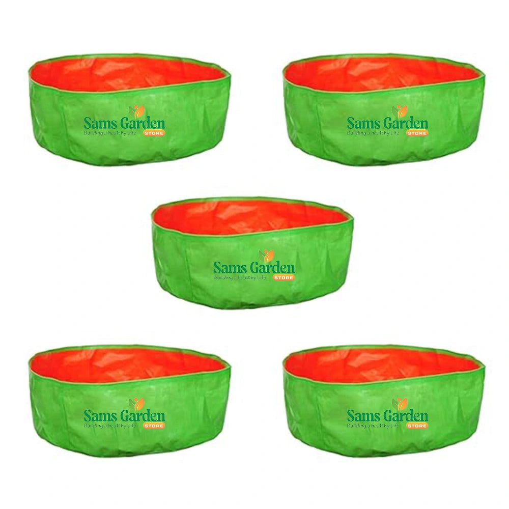 HDPE Round Spinach Grow Bag – 24×9 Inches – 240 GSM