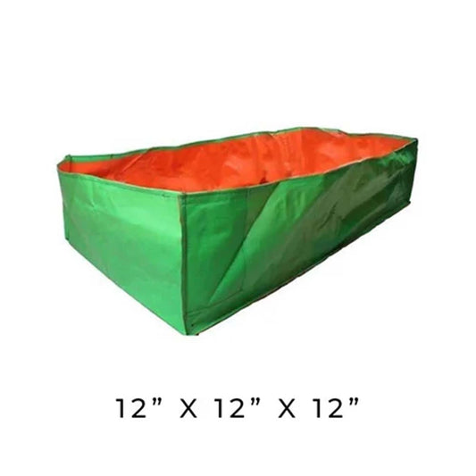 HDPE Rectangular Size Grow Bag – 12x12x12 Inches – 240 GSM